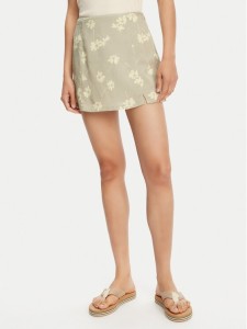 RVCA Spódnica mini Reform 23B141501 Zielony Regular Fit