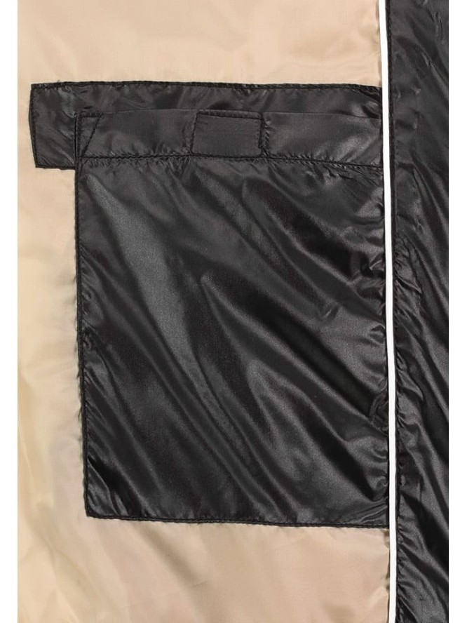 Sublevel Kamizelka pikowana w kolorze czarnym rozmiar: XXL