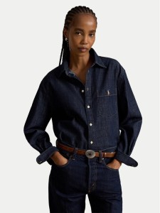 Polo Ralph Lauren Koszula jeansowa 211B17136001 Granatowy Regular Fit
