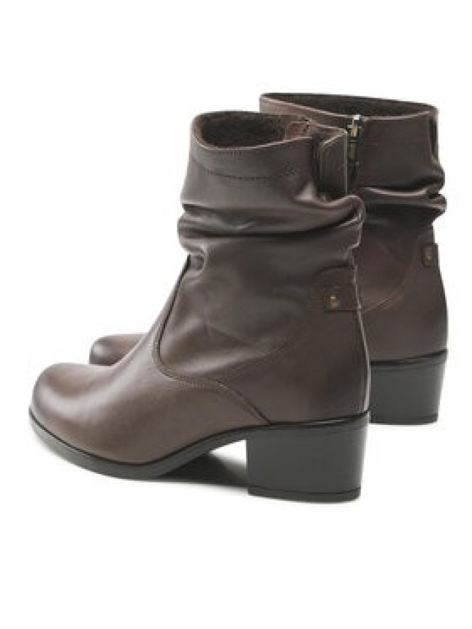 Go Soft Botki EST-GUSTA-12 Brązowy