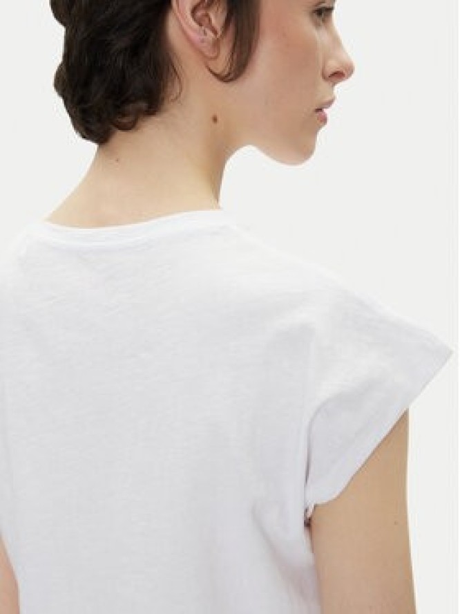 Pepe Jeans T-Shirt Rosalie PL506033 Biały Regular Fit