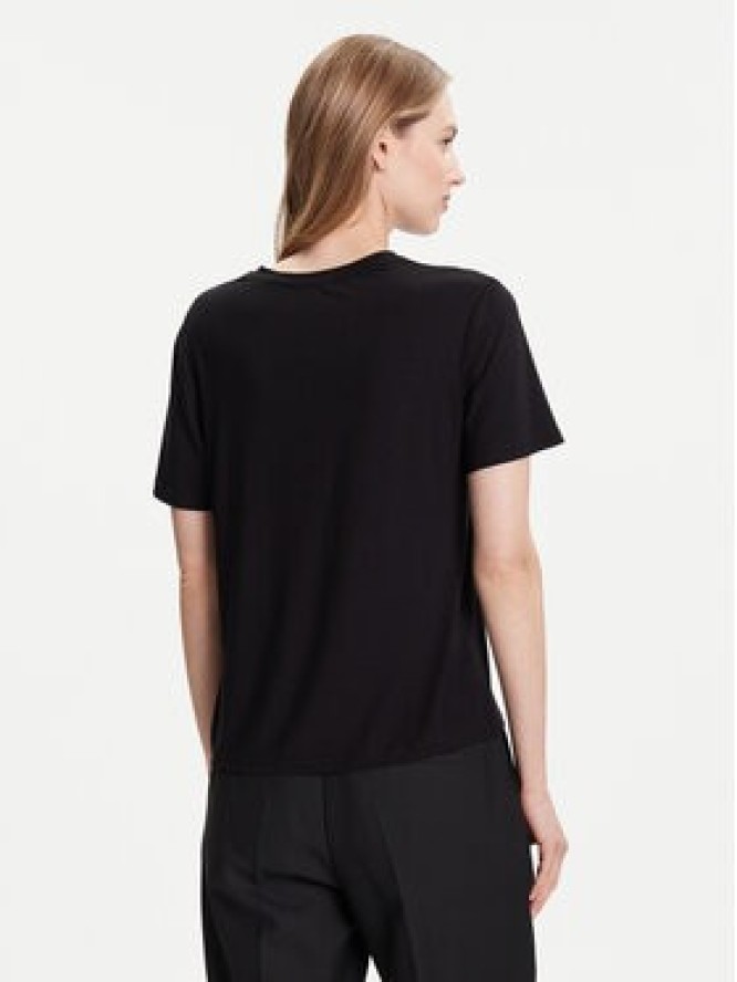 Rinascimento T-Shirt CFC0125707003 Czarny Regular Fit