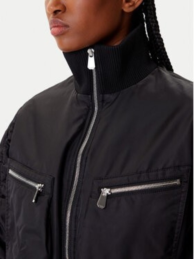 PINKO Kurtka bomber 105339 A2OI Czarny Regular Fit