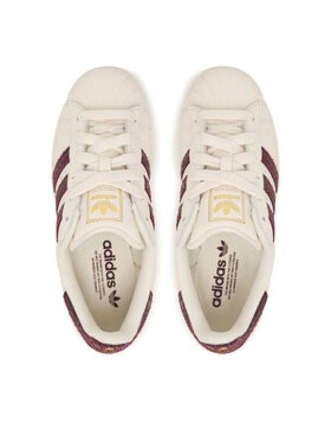 adidas Sneakersy Superstar II KI3570 Kremowy