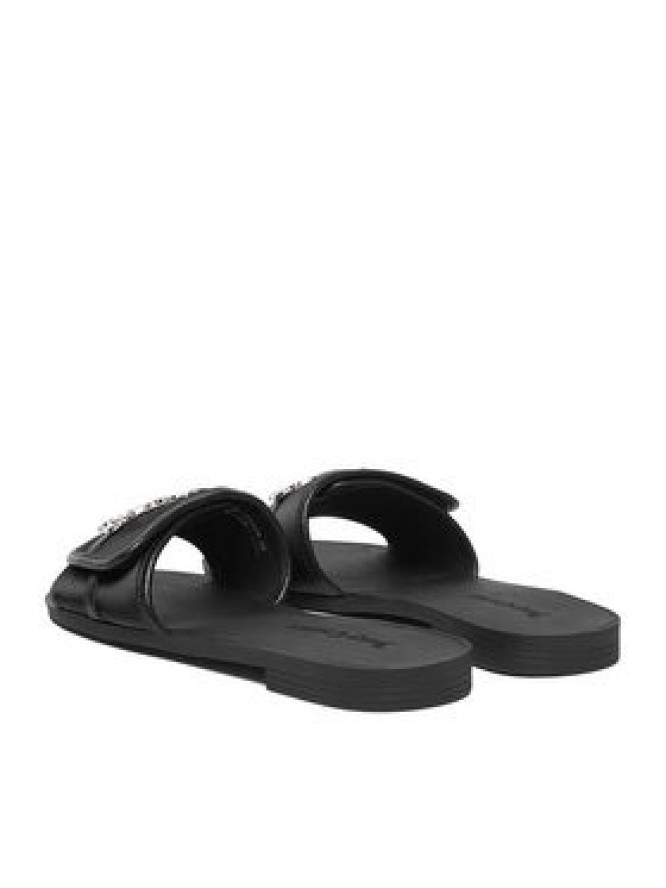 Juicy Couture Klapki CEO-123456 Czarny