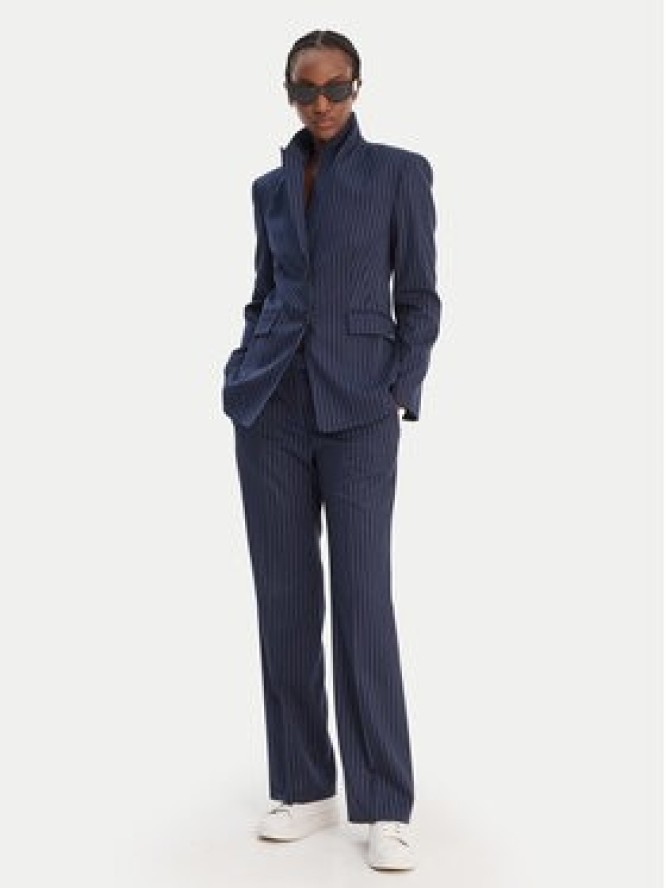 HUGO Marynarka Asmalla 50554445 Granatowy Regular Fit