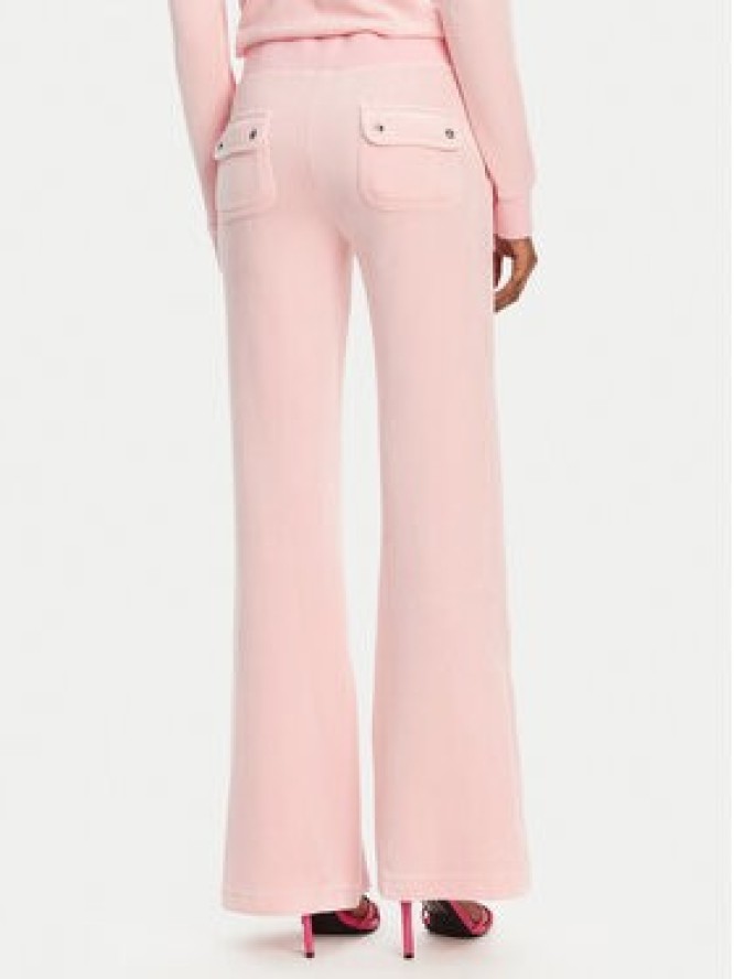 Juicy Couture Spodnie dresowe Layla JCBBJ125806 Różowy Regular Fit