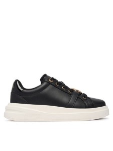 Guess Sneakersy FLFEZO LEA12 Czarny
