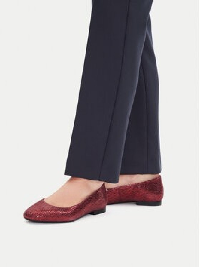 Lasocki Baleriny CEO-RST-KAJA-04F Bordowy