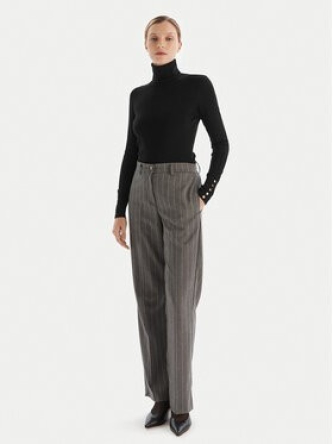 Fracomina Golf FR25WT7001K42101 Czarny Regular Fit