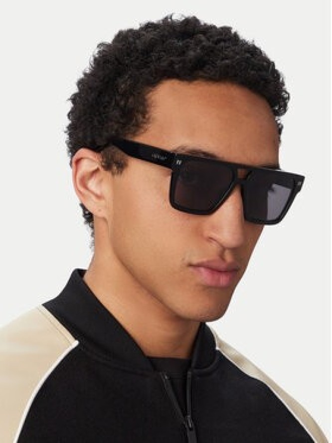 Off-White Okulary przeciwsłoneczne OERI133 Czarny