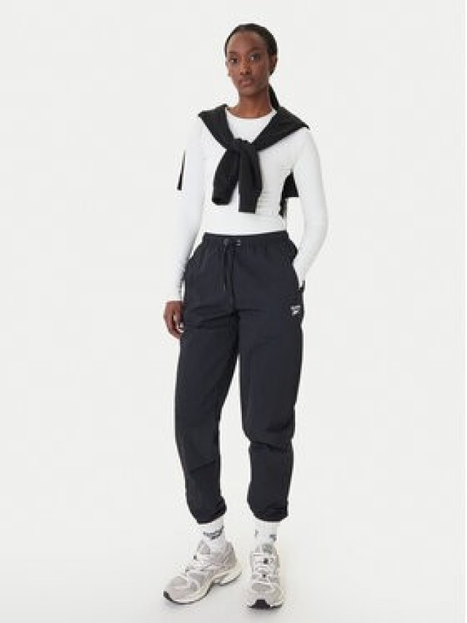 Reebok Spodnie dresowe Galina RK25518CCW Czarny Relaxed Fit