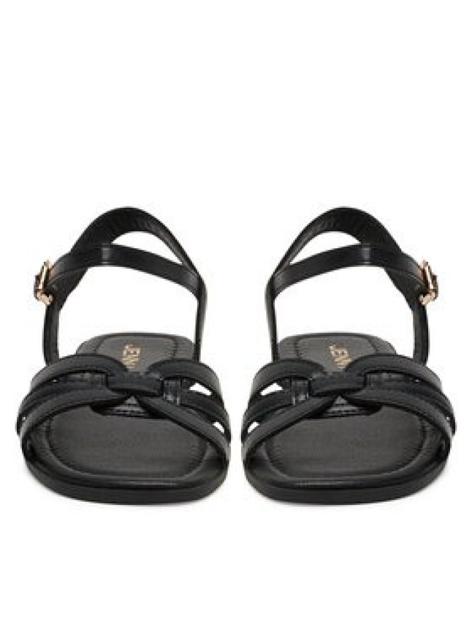 JENNY Sandały SXH1385-24 Czarny