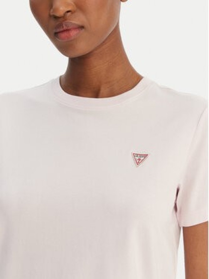Guess Jeans T-Shirt W4YI10 J1314 Różowy Regular Fit