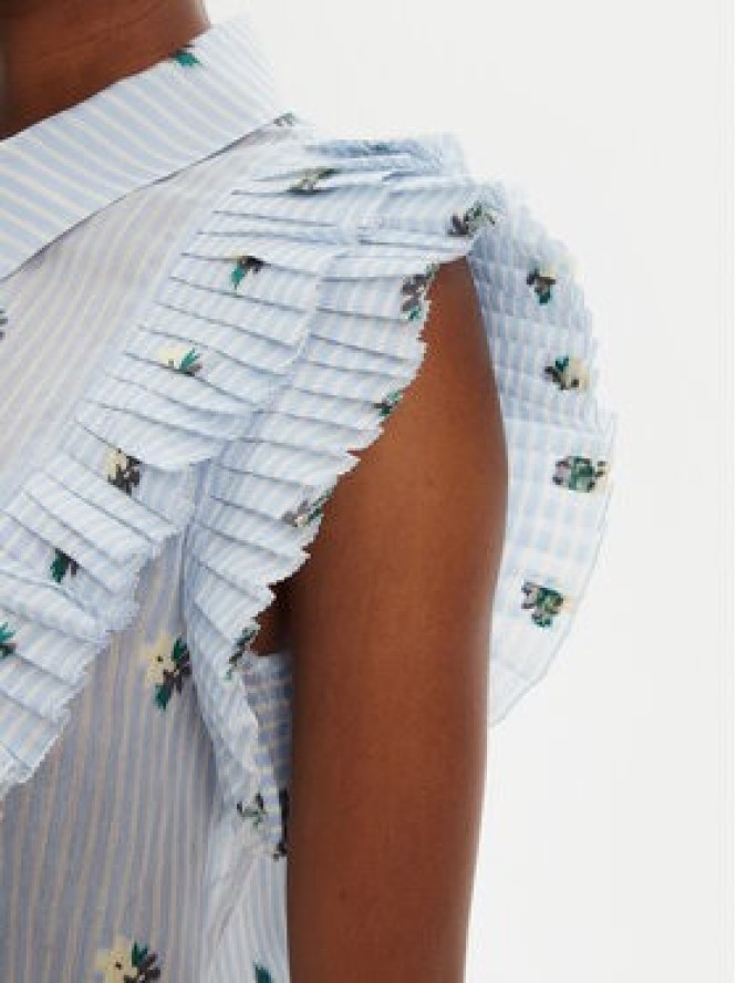 Munthe Koszula Must 252102725224 Błękitny Regular Fit