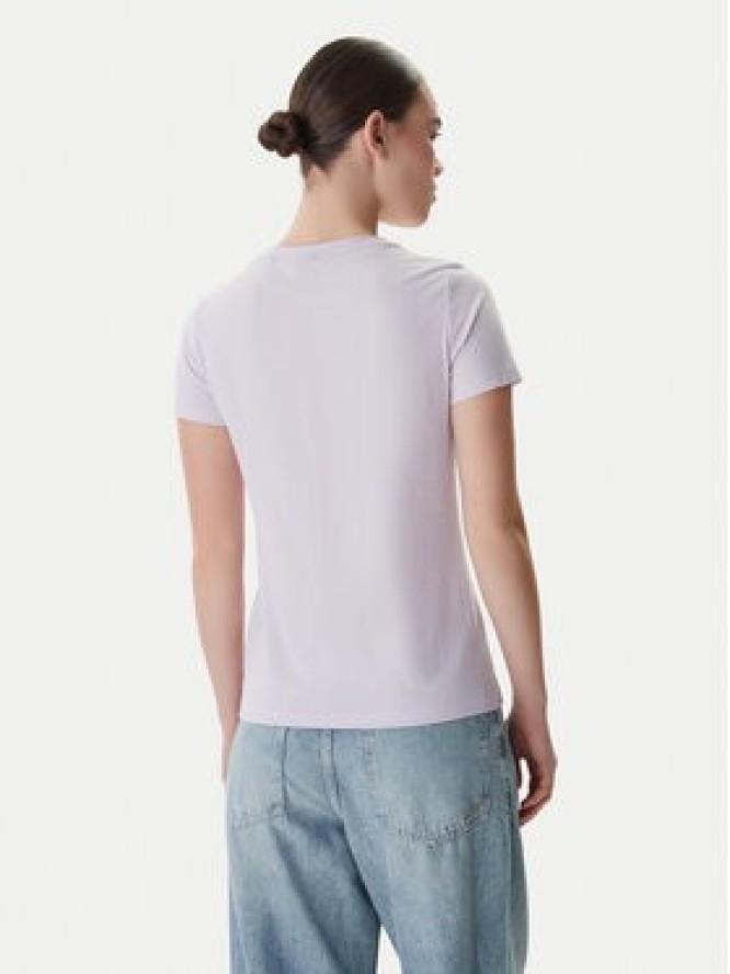 BOSS T-Shirt Elove 50554696 Fioletowy Slim Fit