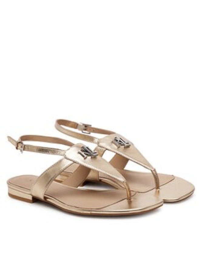 LAUREN RALPH LAUREN Sandały Everley 802970532001 Złoty