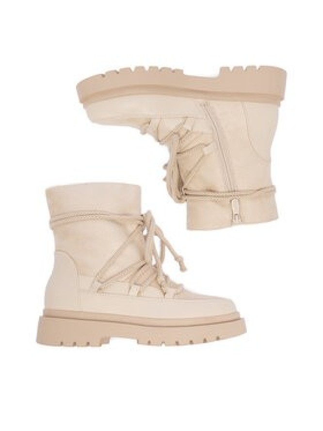 DeeZee Śniegowce HX24027-1 Écru