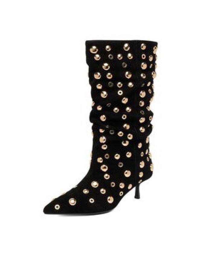 Eva Minge Botki EO-TESS-2117-05 Czarny