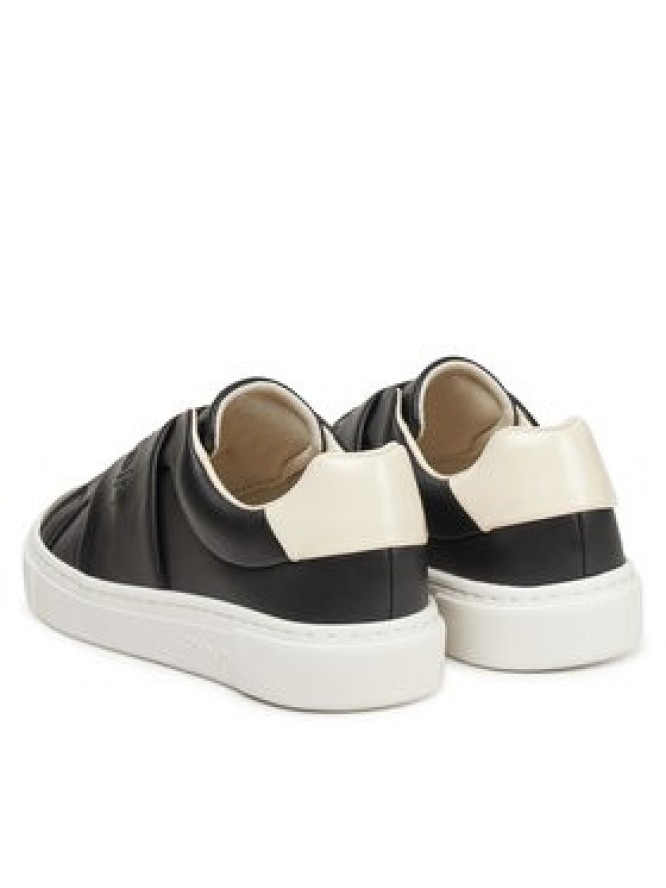 Calvin Klein Sneakersy Cupsole Slip On - He Nappa HW0HW02471 Czarny