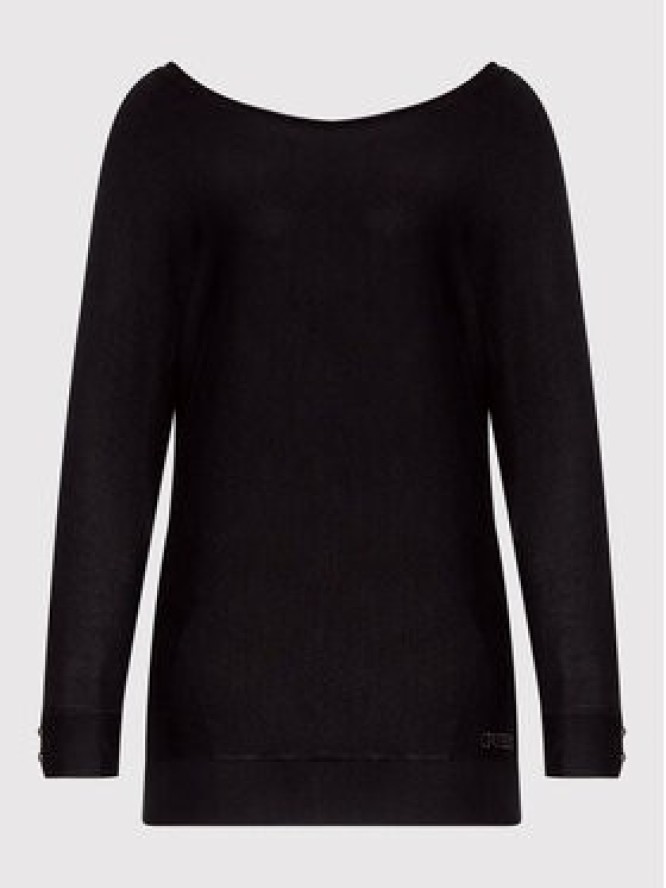 Guess Sweter Adele W2YR34 Z2V62 Czarny Regular Fit