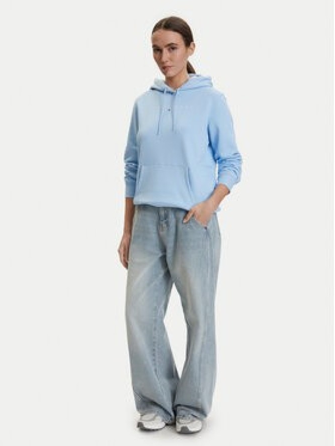 Tommy Jeans Bluza DW0DW17324 Niebieski Regular Fit