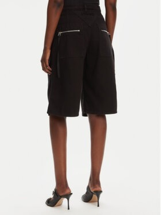 PINKO Bermudy Pascal 105245 A2M8 Czarny Relaxed Fit