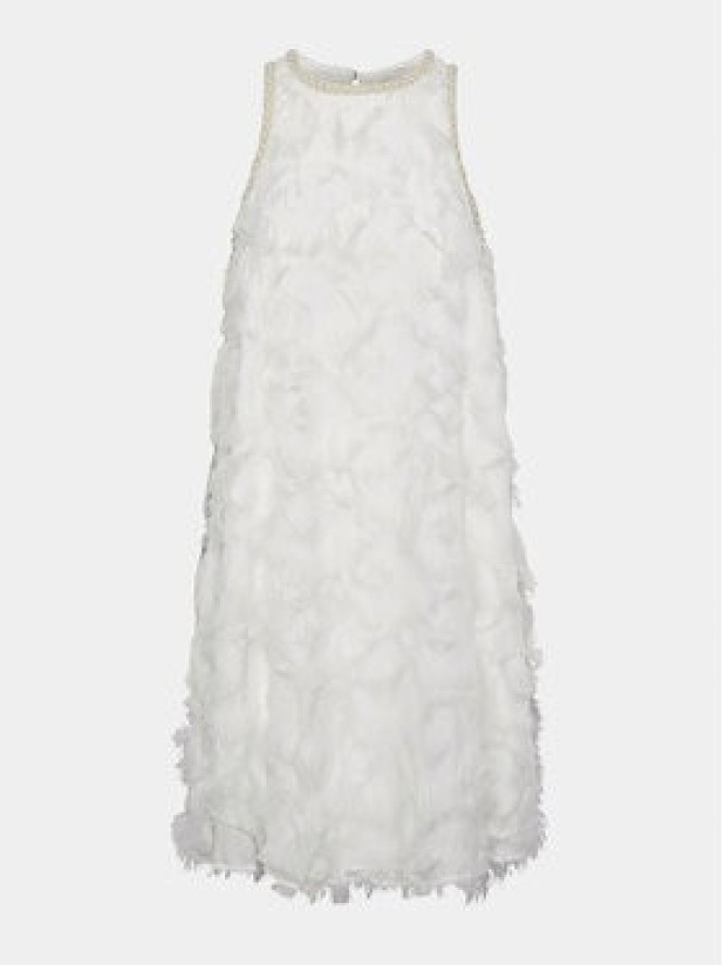 YAS Sukienka koktajlowa Pazy 26028873 Biały Standard Fit