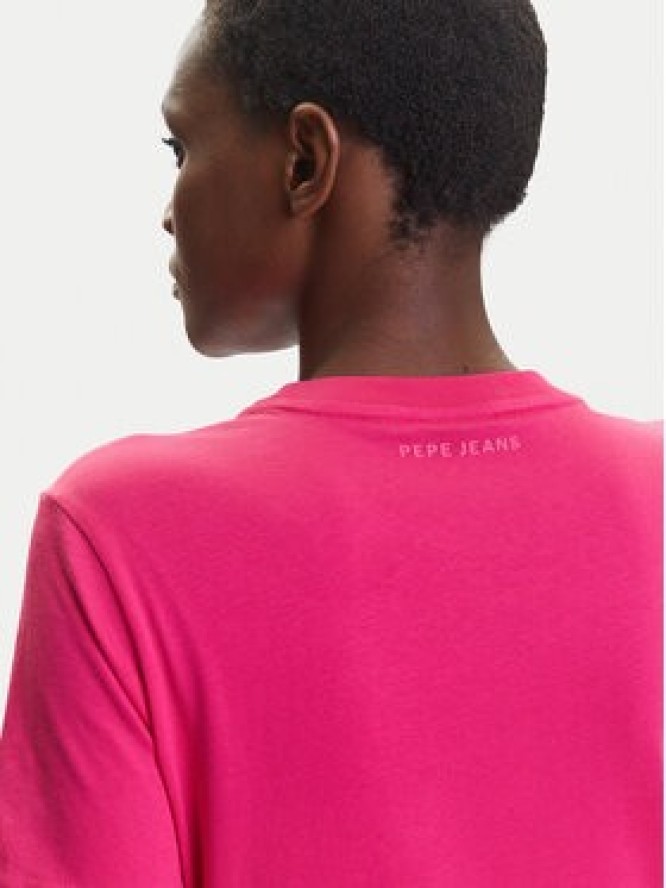 Pepe Jeans T-Shirt Red Bull Racing RL500004 Różowy Regular Fit
