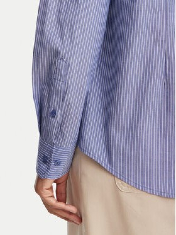Beverly Hills Polo Club Koszula P-SS26W-SH0005 Niebieski Regular Fit