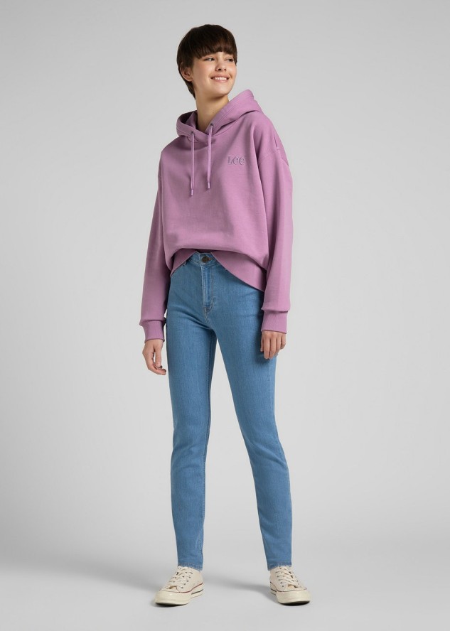 LEE SCARLETT HIGH DAMSKIE SPODNIE JEANSOWE LIGHT LITA L626OPVM 112145309