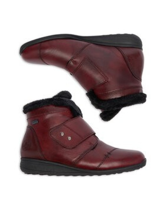 Rieker Botki CEO-47268-35 Bordowy