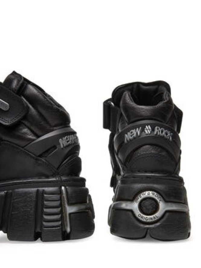 NEW ROCK Botki M-285C-S1 Czarny