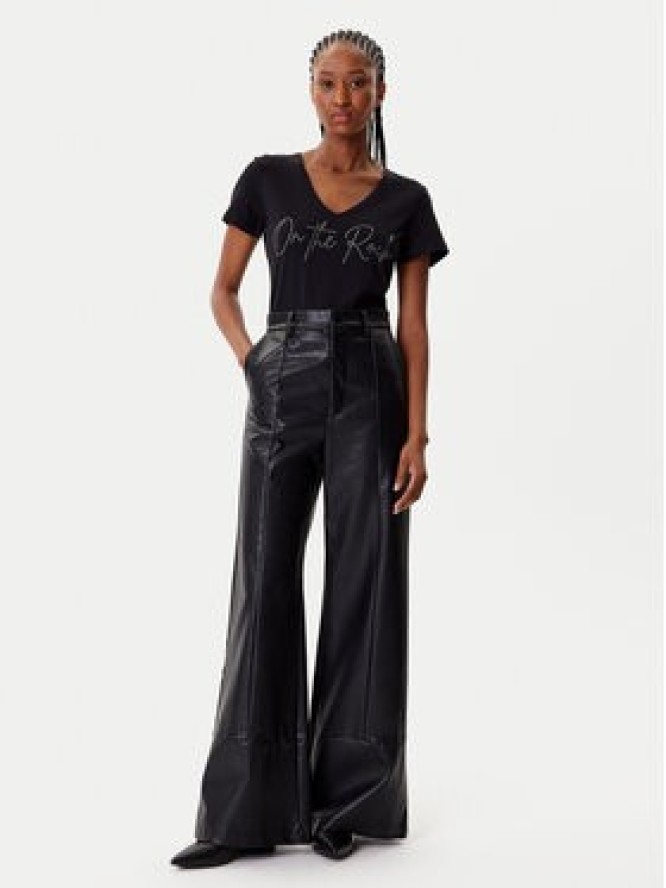 Morgan T-Shirt 242-DLUCAS Czarny Regular Fit