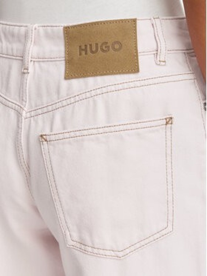 HUGO Jeansy Gamala 50566764 Różowy jasny Relaxed Fit