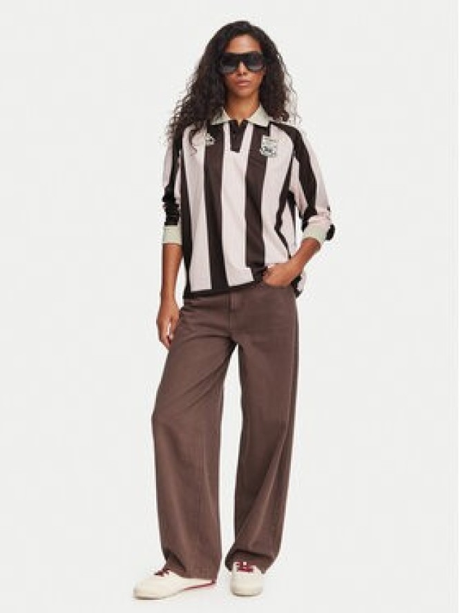Kappa Polo 311U77W Różowy Oversize