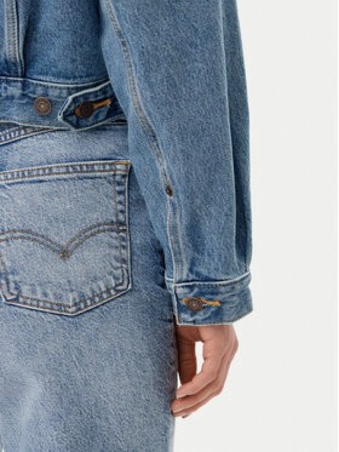 Levi's® Kurtka jeansowa 90's 001WO-0000 Niebieski Relaxed Fit