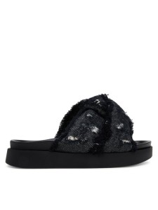 Inuikii Klapki Soft Crossed Jeans 70104-143 Czarny