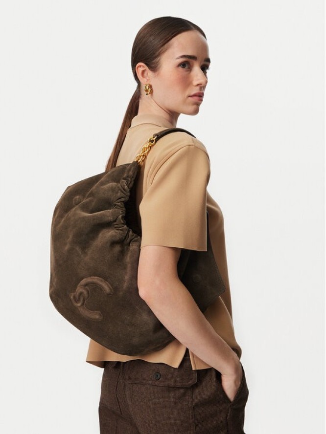 Coccinelle Torebka V5G Coccinellesmash Suede Bim E1 V5G 11 02 01 Khaki