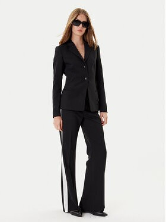 HUGO Marynarka Alirani 50542616 001 Czarny Regular Fit