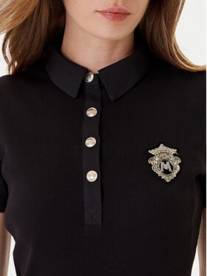 Morgan Polo 252-DPOLLA Czarny Slim Fit