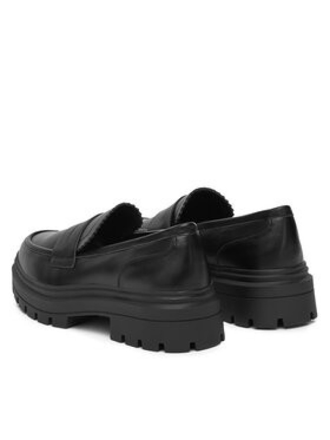 DeeZee Loafersy 58682-8 Czarny