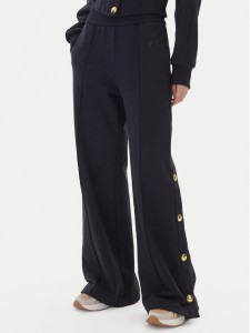 PINKO Spodnie dresowe Pasticciato 105649 A2TC Granatowy Regular Fit