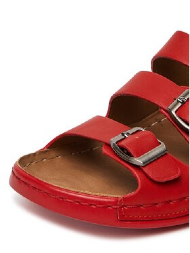 Clara Barson Klapki WFA3730-1 Czerwony