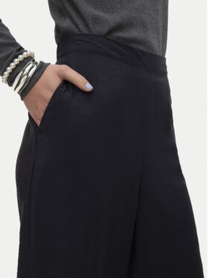 Vero Moda Spodnie materiałowe Josie 10303759 Czarny Wide Leg
