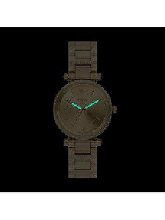 Fossil Zegarek Carlie ES5465 Złoty