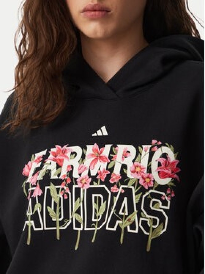 adidas Bluza Farm Rio Hoodie KR0252 Czarny Regular Fit
