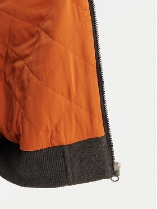 RVCA Kurtka bomber Ryan 23B163507 Szary Regular Fit