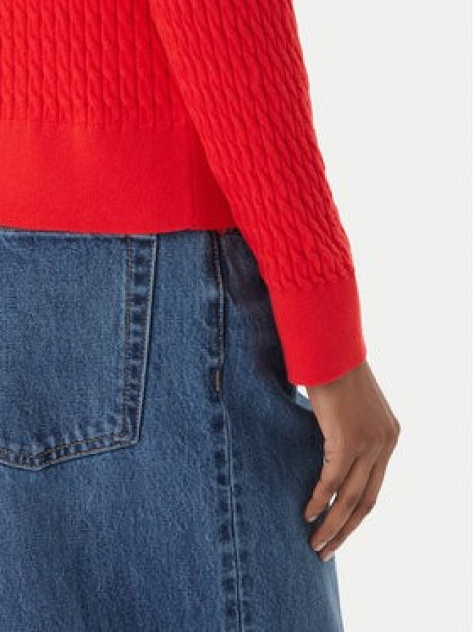 Tommy Hilfiger Kardigan WW0WW43329 Czerwony Regular Fit