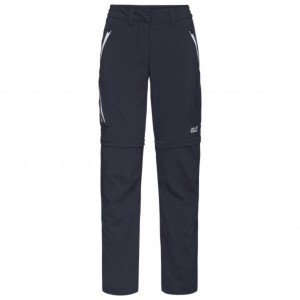 Damskie wodoodporne spodnie zapinane na zamek Jack Wolfskin Overland Away